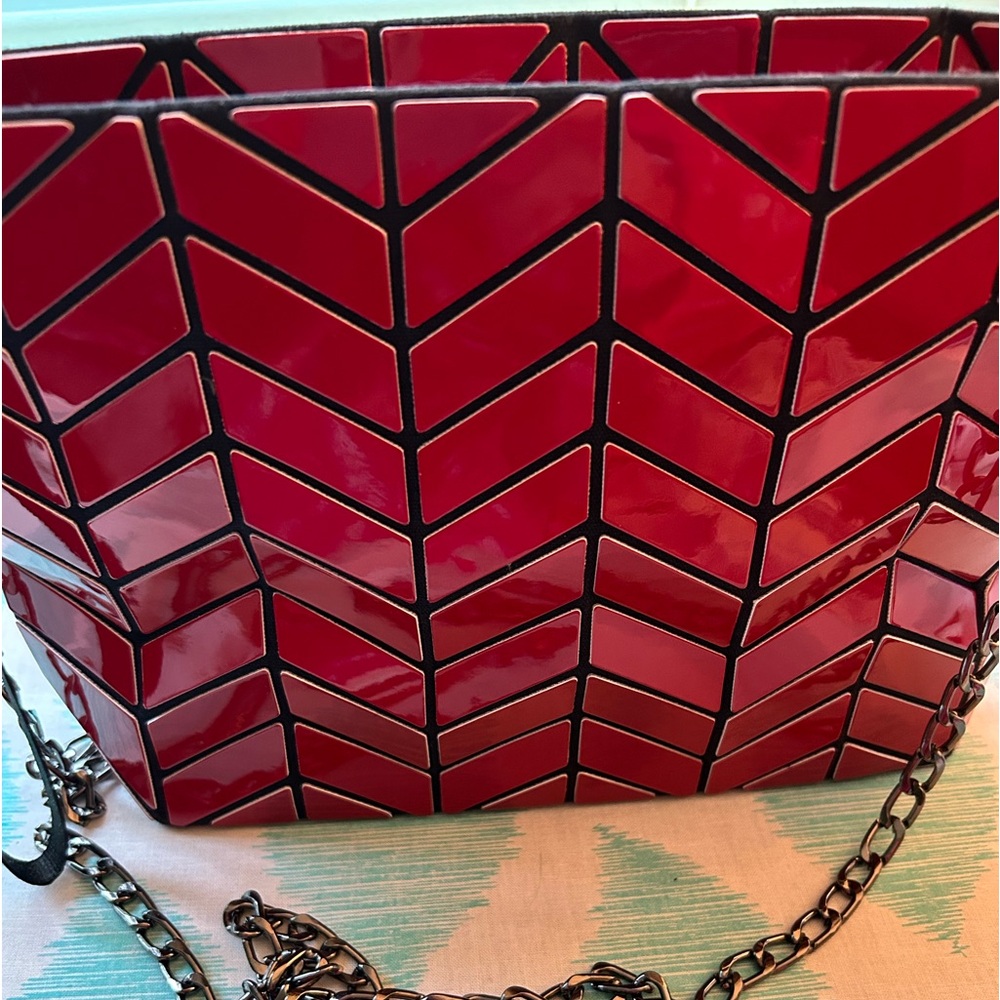 Gorgeous, Emilio Pepe Italian Geometric Tile bag❤️ - Picture 2 of 5
